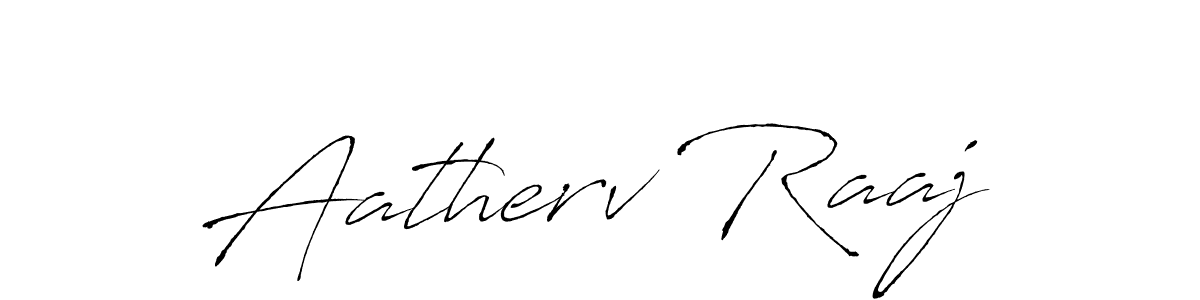 How to make Aatherv Raaj signature? Antro_Vectra is a professional autograph style. Create handwritten signature for Aatherv Raaj name. Aatherv Raaj signature style 6 images and pictures png