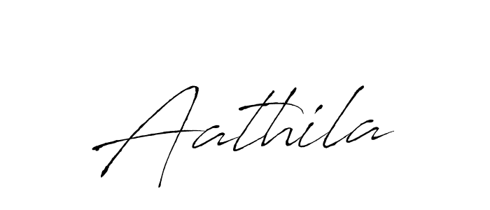 Make a beautiful signature design for name Aathila. With this signature (Antro_Vectra) style, you can create a handwritten signature for free. Aathila signature style 6 images and pictures png