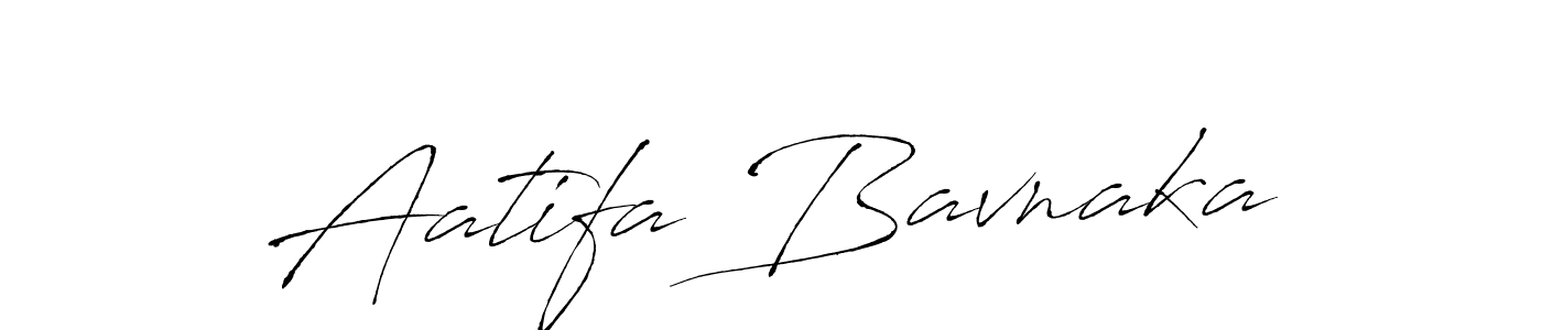 Antro_Vectra is a professional signature style that is perfect for those who want to add a touch of class to their signature. It is also a great choice for those who want to make their signature more unique. Get Aatifa Bavnaka name to fancy signature for free. Aatifa Bavnaka signature style 6 images and pictures png