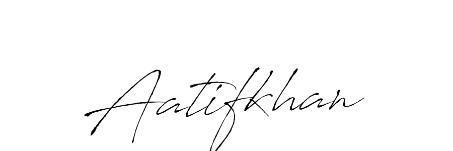 It looks lik you need a new signature style for name Aatifkhan. Design unique handwritten (Antro_Vectra) signature with our free signature maker in just a few clicks. Aatifkhan signature style 6 images and pictures png