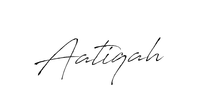 You can use this online signature creator to create a handwritten signature for the name Aatiqah. This is the best online autograph maker. Aatiqah signature style 6 images and pictures png