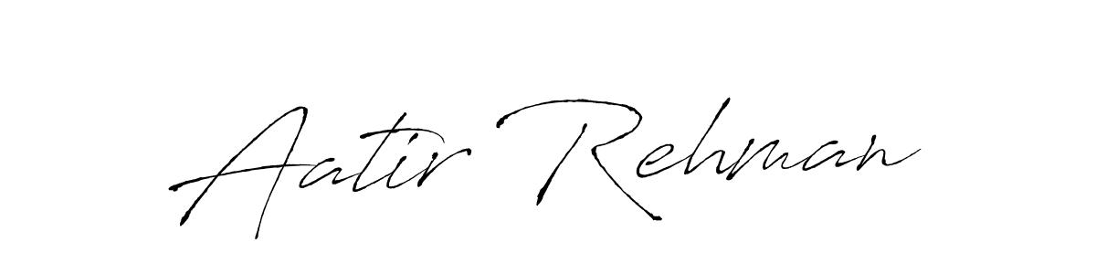 This is the best signature style for the Aatir Rehman name. Also you like these signature font (Antro_Vectra). Mix name signature. Aatir Rehman signature style 6 images and pictures png