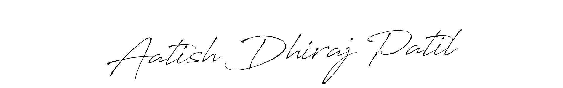 It looks lik you need a new signature style for name Aatish Dhiraj Patil. Design unique handwritten (Antro_Vectra) signature with our free signature maker in just a few clicks. Aatish Dhiraj Patil signature style 6 images and pictures png