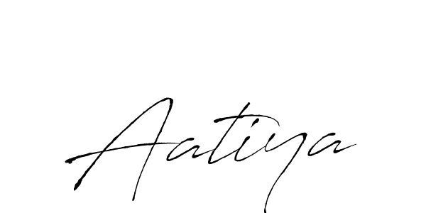 Create a beautiful signature design for name Aatiya. With this signature (Antro_Vectra) fonts, you can make a handwritten signature for free. Aatiya signature style 6 images and pictures png