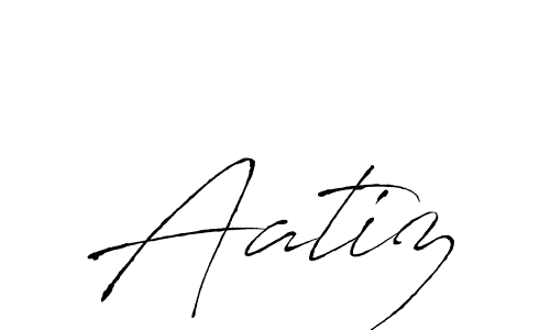 The best way (Antro_Vectra) to make a short signature is to pick only two or three words in your name. The name Aatiz include a total of six letters. For converting this name. Aatiz signature style 6 images and pictures png