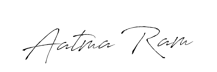 Design your own signature with our free online signature maker. With this signature software, you can create a handwritten (Antro_Vectra) signature for name Aatma Ram. Aatma Ram signature style 6 images and pictures png