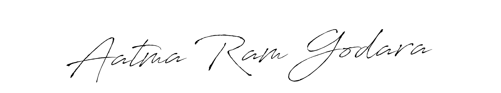 Make a beautiful signature design for name Aatma Ram Godara. With this signature (Antro_Vectra) style, you can create a handwritten signature for free. Aatma Ram Godara signature style 6 images and pictures png