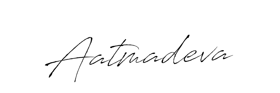 Design your own signature with our free online signature maker. With this signature software, you can create a handwritten (Antro_Vectra) signature for name Aatmadeva. Aatmadeva signature style 6 images and pictures png