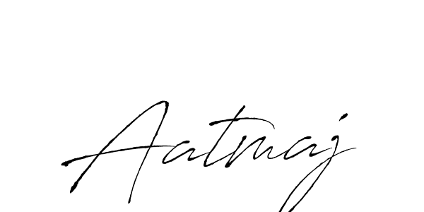 Make a beautiful signature design for name Aatmaj. Use this online signature maker to create a handwritten signature for free. Aatmaj signature style 6 images and pictures png