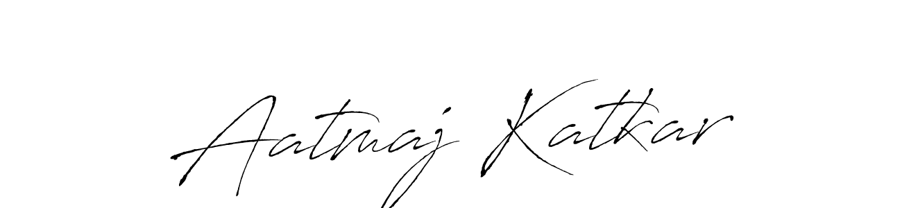 if you are searching for the best signature style for your name Aatmaj Katkar. so please give up your signature search. here we have designed multiple signature styles  using Antro_Vectra. Aatmaj Katkar signature style 6 images and pictures png