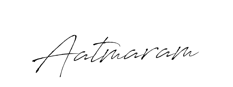 The best way (Antro_Vectra) to make a short signature is to pick only two or three words in your name. The name Aatmaram include a total of six letters. For converting this name. Aatmaram signature style 6 images and pictures png