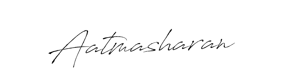 Make a beautiful signature design for name Aatmasharan. With this signature (Antro_Vectra) style, you can create a handwritten signature for free. Aatmasharan signature style 6 images and pictures png