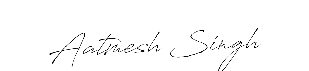 Use a signature maker to create a handwritten signature online. With this signature software, you can design (Antro_Vectra) your own signature for name Aatmesh Singh. Aatmesh Singh signature style 6 images and pictures png