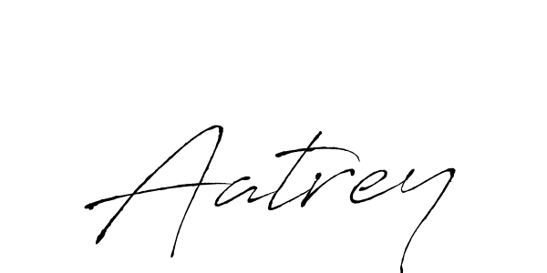 Design your own signature with our free online signature maker. With this signature software, you can create a handwritten (Antro_Vectra) signature for name Aatrey. Aatrey signature style 6 images and pictures png
