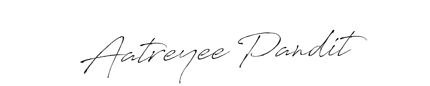 Use a signature maker to create a handwritten signature online. With this signature software, you can design (Antro_Vectra) your own signature for name Aatreyee Pandit. Aatreyee Pandit signature style 6 images and pictures png