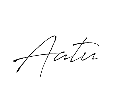 You should practise on your own different ways (Antro_Vectra) to write your name (Aatu) in signature. don't let someone else do it for you. Aatu signature style 6 images and pictures png