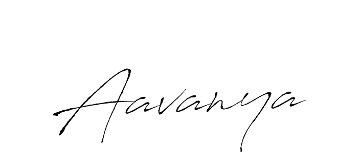 Create a beautiful signature design for name Aavanya. With this signature (Antro_Vectra) fonts, you can make a handwritten signature for free. Aavanya signature style 6 images and pictures png