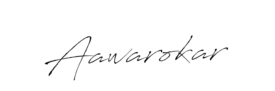 How to make Aawarokar signature? Antro_Vectra is a professional autograph style. Create handwritten signature for Aawarokar name. Aawarokar signature style 6 images and pictures png