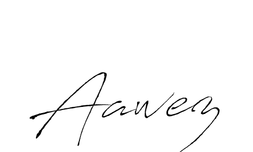Make a beautiful signature design for name Aawez. Use this online signature maker to create a handwritten signature for free. Aawez signature style 6 images and pictures png
