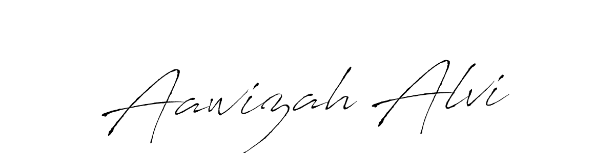 The best way (Antro_Vectra) to make a short signature is to pick only two or three words in your name. The name Aawizah Alvi include a total of six letters. For converting this name. Aawizah Alvi signature style 6 images and pictures png