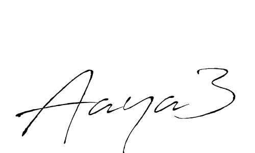 Also You can easily find your signature by using the search form. We will create Aaya3 name handwritten signature images for you free of cost using Antro_Vectra sign style. Aaya3 signature style 6 images and pictures png