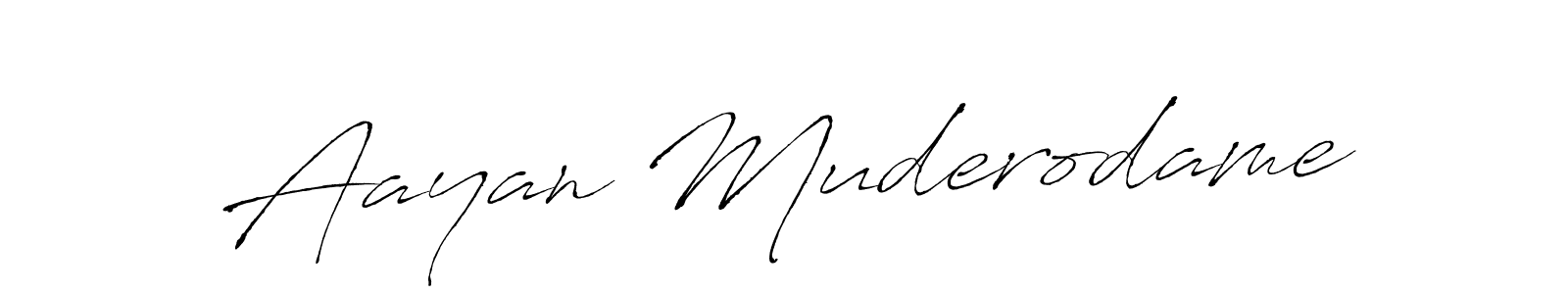 Also You can easily find your signature by using the search form. We will create Aayan Muderodame name handwritten signature images for you free of cost using Antro_Vectra sign style. Aayan Muderodame signature style 6 images and pictures png