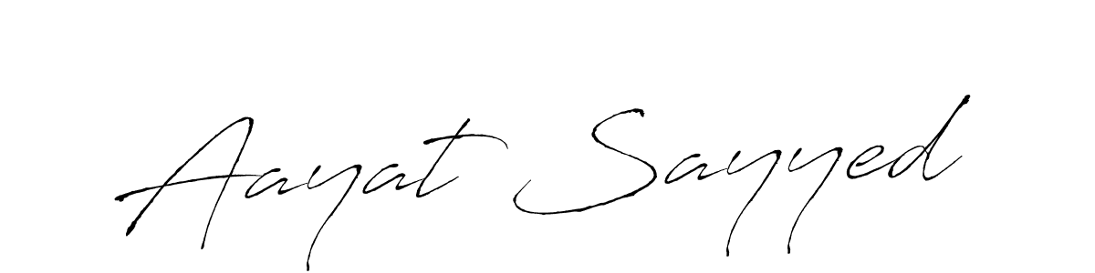 You can use this online signature creator to create a handwritten signature for the name Aayat Sayyed. This is the best online autograph maker. Aayat Sayyed signature style 6 images and pictures png