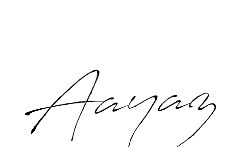 Make a beautiful signature design for name Aayaz. With this signature (Antro_Vectra) style, you can create a handwritten signature for free. Aayaz signature style 6 images and pictures png