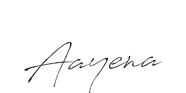 Use a signature maker to create a handwritten signature online. With this signature software, you can design (Antro_Vectra) your own signature for name Aayena. Aayena signature style 6 images and pictures png