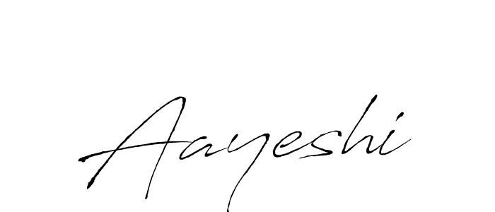 How to make Aayeshi signature? Antro_Vectra is a professional autograph style. Create handwritten signature for Aayeshi name. Aayeshi signature style 6 images and pictures png