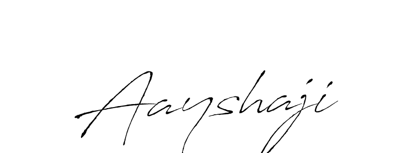 Design your own signature with our free online signature maker. With this signature software, you can create a handwritten (Antro_Vectra) signature for name Aayshaji. Aayshaji signature style 6 images and pictures png