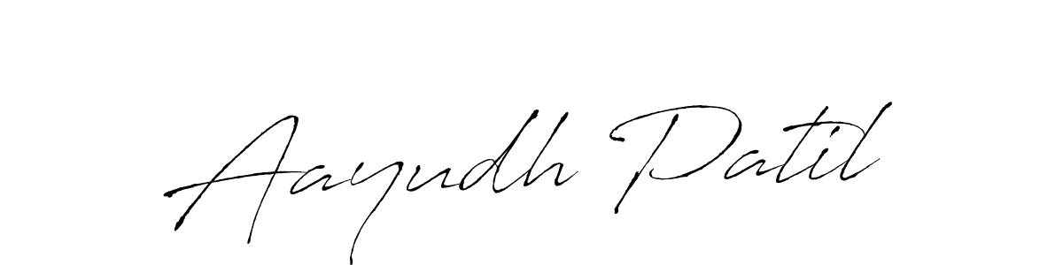 How to make Aayudh Patil signature? Antro_Vectra is a professional autograph style. Create handwritten signature for Aayudh Patil name. Aayudh Patil signature style 6 images and pictures png
