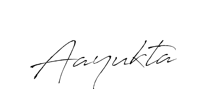 Make a beautiful signature design for name Aayukta. With this signature (Antro_Vectra) style, you can create a handwritten signature for free. Aayukta signature style 6 images and pictures png