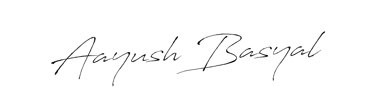 You should practise on your own different ways (Antro_Vectra) to write your name (Aayush Basyal) in signature. don't let someone else do it for you. Aayush Basyal signature style 6 images and pictures png