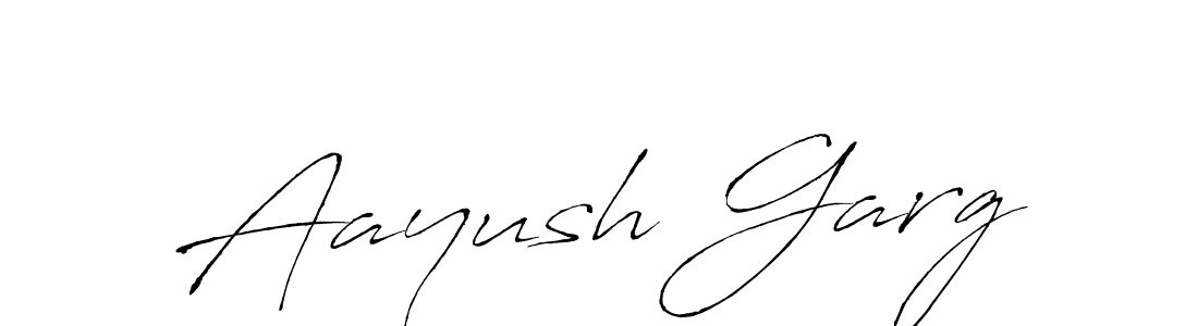 Also we have Aayush Garg name is the best signature style. Create professional handwritten signature collection using Antro_Vectra autograph style. Aayush Garg signature style 6 images and pictures png