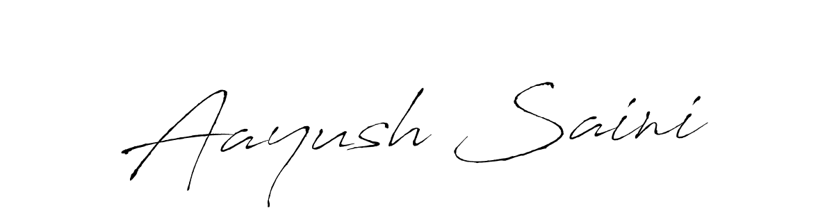 It looks lik you need a new signature style for name Aayush Saini. Design unique handwritten (Antro_Vectra) signature with our free signature maker in just a few clicks. Aayush Saini signature style 6 images and pictures png