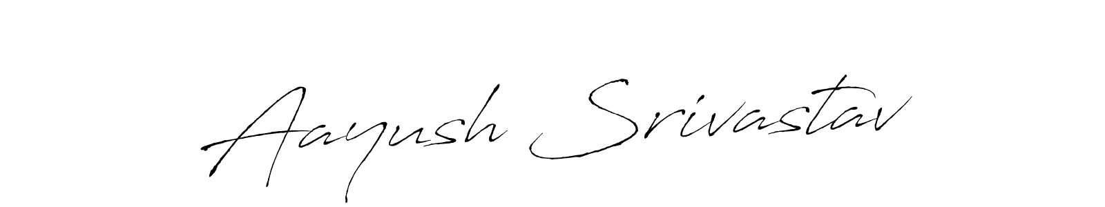 You should practise on your own different ways (Antro_Vectra) to write your name (Aayush Srivastav) in signature. don't let someone else do it for you. Aayush Srivastav signature style 6 images and pictures png