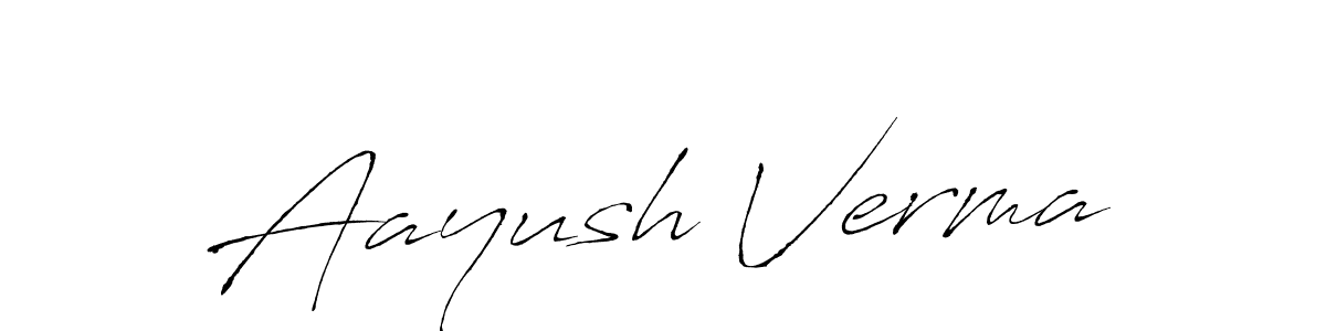 Also You can easily find your signature by using the search form. We will create Aayush Verma name handwritten signature images for you free of cost using Antro_Vectra sign style. Aayush Verma signature style 6 images and pictures png