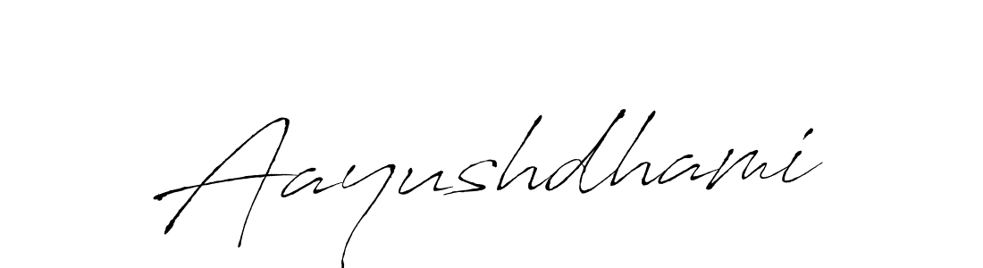 Design your own signature with our free online signature maker. With this signature software, you can create a handwritten (Antro_Vectra) signature for name Aayushdhami. Aayushdhami signature style 6 images and pictures png