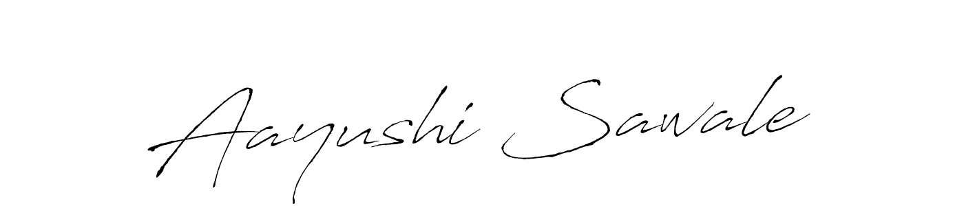 Make a beautiful signature design for name Aayushi Sawale. With this signature (Antro_Vectra) style, you can create a handwritten signature for free. Aayushi Sawale signature style 6 images and pictures png