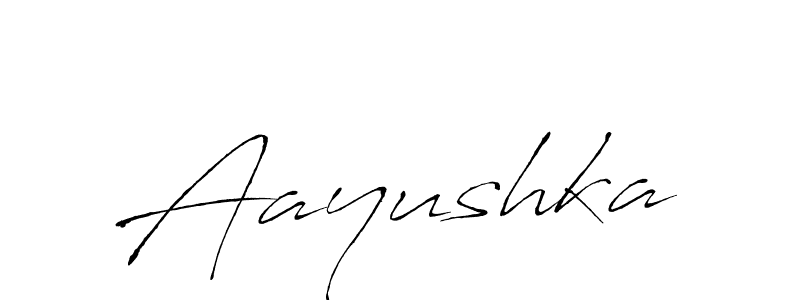 Also we have Aayushka name is the best signature style. Create professional handwritten signature collection using Antro_Vectra autograph style. Aayushka signature style 6 images and pictures png