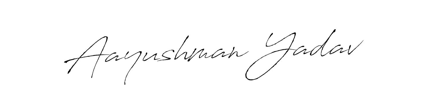 Also we have Aayushman Yadav name is the best signature style. Create professional handwritten signature collection using Antro_Vectra autograph style. Aayushman Yadav signature style 6 images and pictures png