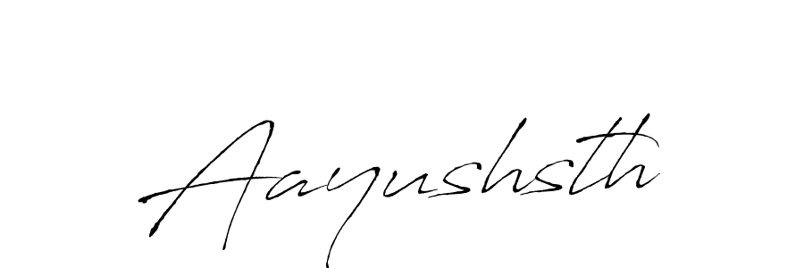 You should practise on your own different ways (Antro_Vectra) to write your name (Aayushsth) in signature. don't let someone else do it for you. Aayushsth signature style 6 images and pictures png