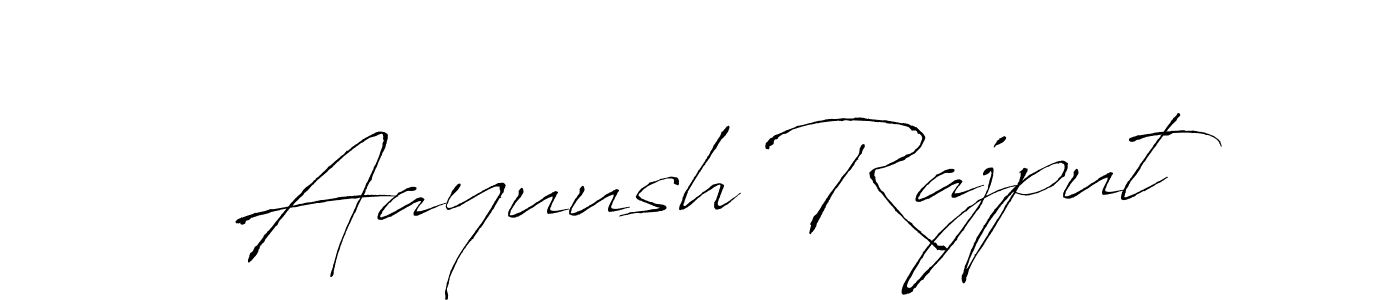 You can use this online signature creator to create a handwritten signature for the name Aayuush Rajput. This is the best online autograph maker. Aayuush Rajput signature style 6 images and pictures png