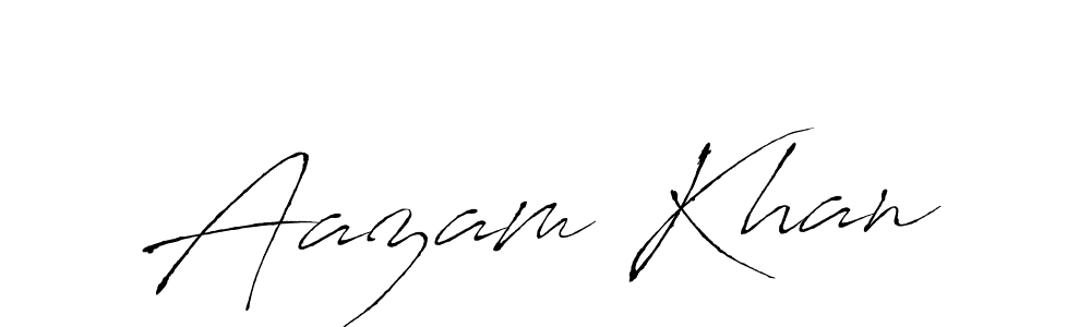 It looks lik you need a new signature style for name Aazam Khan. Design unique handwritten (Antro_Vectra) signature with our free signature maker in just a few clicks. Aazam Khan signature style 6 images and pictures png