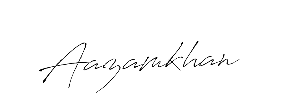 Antro_Vectra is a professional signature style that is perfect for those who want to add a touch of class to their signature. It is also a great choice for those who want to make their signature more unique. Get Aazamkhan name to fancy signature for free. Aazamkhan signature style 6 images and pictures png