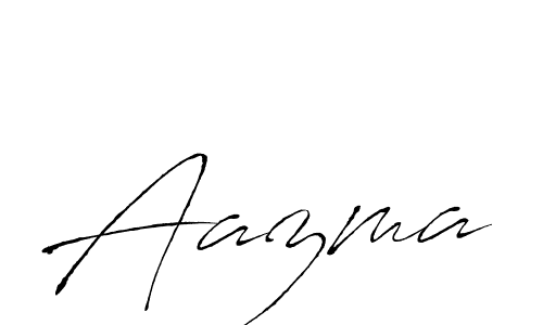 Use a signature maker to create a handwritten signature online. With this signature software, you can design (Antro_Vectra) your own signature for name Aazma. Aazma signature style 6 images and pictures png