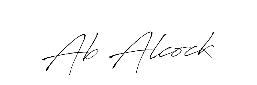 Best and Professional Signature Style for Ab Alcock. Antro_Vectra Best Signature Style Collection. Ab Alcock signature style 6 images and pictures png
