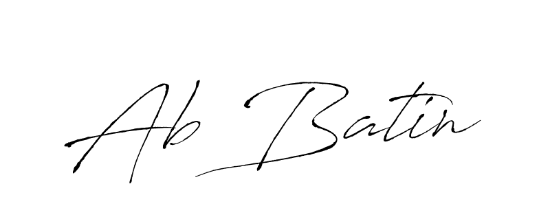 You should practise on your own different ways (Antro_Vectra) to write your name (Ab Batin) in signature. don't let someone else do it for you. Ab Batin signature style 6 images and pictures png