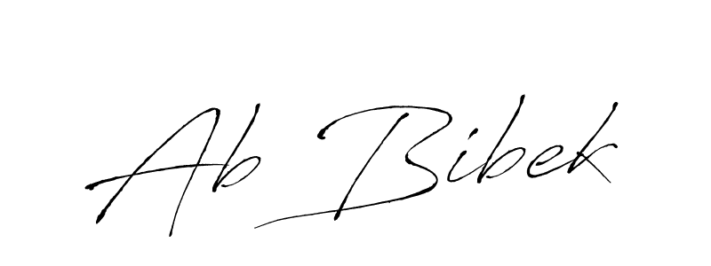 How to Draw Ab Bibek signature style? Antro_Vectra is a latest design signature styles for name Ab Bibek. Ab Bibek signature style 6 images and pictures png